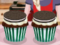 Elsa Cooking Oreo Cupcakes