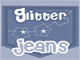 Glitter Jeans Star Pocket