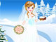Lovely Winter Bride Dress Up