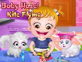 Baby Hazel Kite Flying