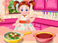 Baby Emma Cooking Lesson
