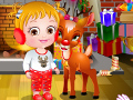 Baby Hazel Reindeer Surprise