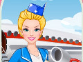 Barbie Flight Attendant in Paris