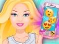 Barbie iPhone Emoji Decoration