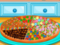 Cooking Candy Pizza