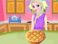 Elsa Cooking Ricotta Pie