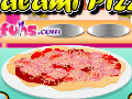 Make Salami Pizza