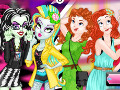 Monster High Vs Disney Princesses