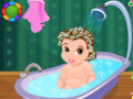 Princess Belle Baby Bathing Time